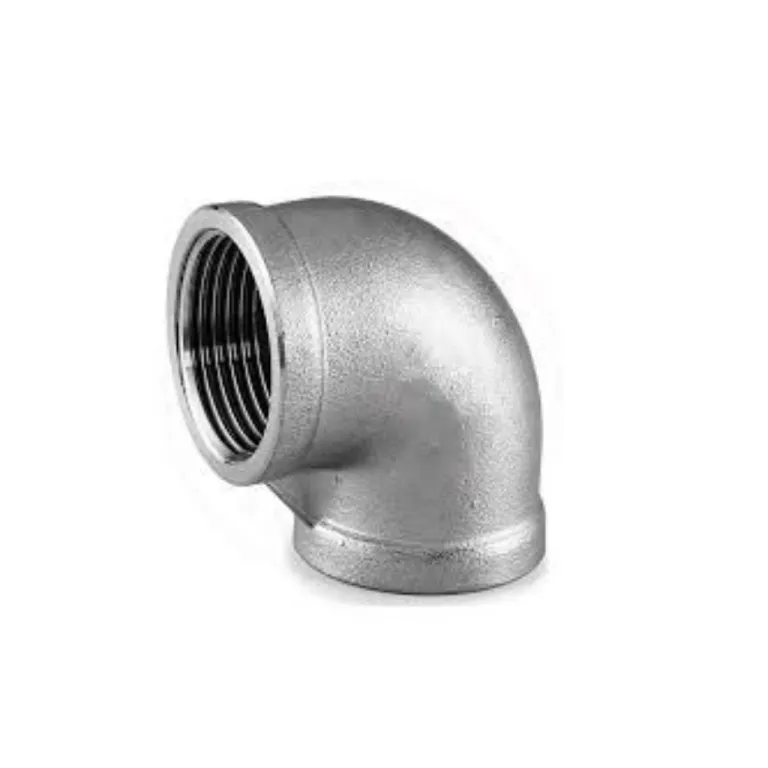 Cotovelo de aço inoxidável – mudança de direção com resistência e segurança em sistemas industriais e hidráulicos.