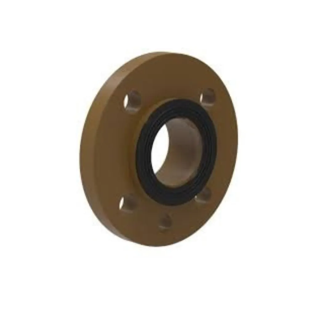Flange de PVC – conexão resistente e segura para sistemas hidráulicos e industriais.