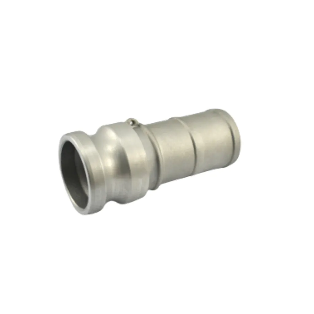 Adaptador espigão em alumínio, leve e resistente, ideal para conexões seguras em sistemas hidráulicos e pneumáticos.