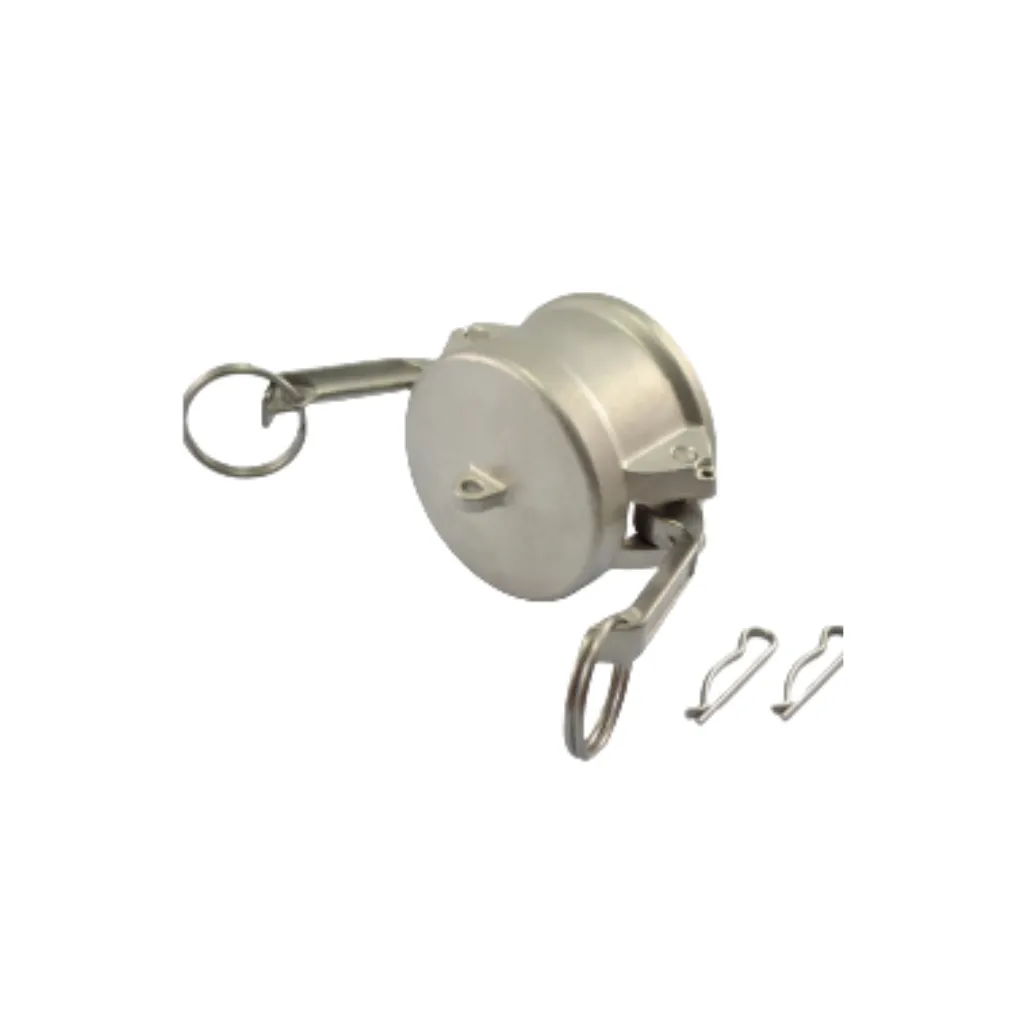 Acoplador tampão em inox: peça durável e resistente, ideal para vedação e conexões seguras em sistemas industriais e hidráulicos.