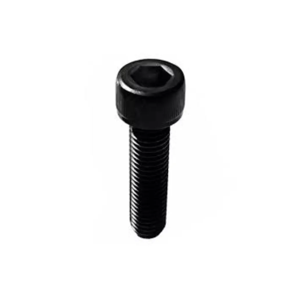 Parafuso Allen de aço de alta resistência com acabamento fosfatizado, ideal para fixações industriais e mecânicas.
